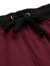 Women Dark Maroon Active Essential Track Pants