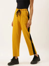 Women Yellow Active Essential Track Pants