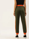 Women Green Straight Active Track Pants