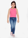 Naughty Ninos Printed Denim Happy Jeggings