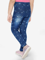 Naughty Ninos Printed Denim Happy Jeggings