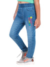 Naughty Ninos Girls Fuse Washed Denim Jeggings