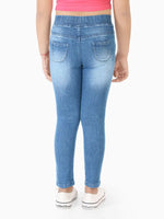 Naughty Ninos Girls Assorted Denim Washed Jeggings