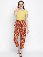 Flare Of Flowers Women Pants