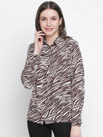 Wildfree Animal Print Women Shirt