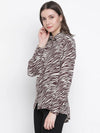 Wildfree Animal Print Women Shirt