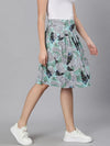 Mesmeric Colorful Tropical Printed Women Skirt