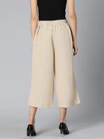 Superstar Linen Blend Design Women Culottes