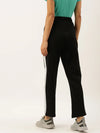 Women Black Active Essential Track Pants