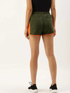 Women Active Green Essential Shorts