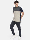 Navy Assorted Round Neck Cotton T-Shirt Regular Fit