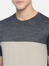 Navy Assorted Round Neck Cotton T-Shirt Regular Fit