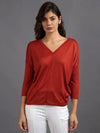 Cloth Vibe Solid Women Top