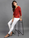 Cloth Vibe Solid Women Top