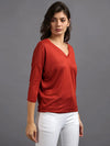 Cloth Vibe Solid Women Top