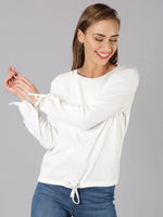 Clara Sweep Solid Women Top