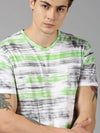 Urban Grey Printed Men T-Shirt