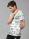 Urban Grey Printed Men T-Shirt