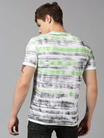 Urban Grey Printed Men T-Shirt