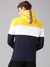 Elite Cotton Color Blocked Mens Sweatshirt