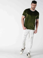 Funky Solid Men T-Shirt