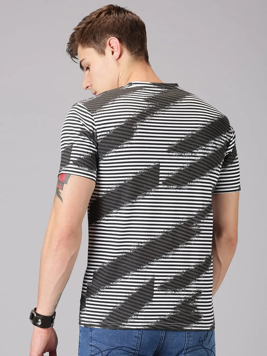 Trendy Printed Men T-Shirt