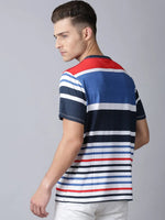 Stylin Striped Men T-Shirt