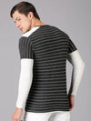 Bull Inc Striped Men T-Shirt