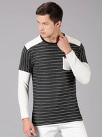 Bull Inc Striped Men T-Shirt