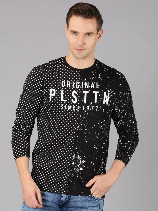 Short Printed Mens Sweatshirt