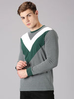 Decor Longline Color Blocked Mens Sweatshirt