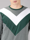 Decor Longline Color Blocked Mens Sweatshirt