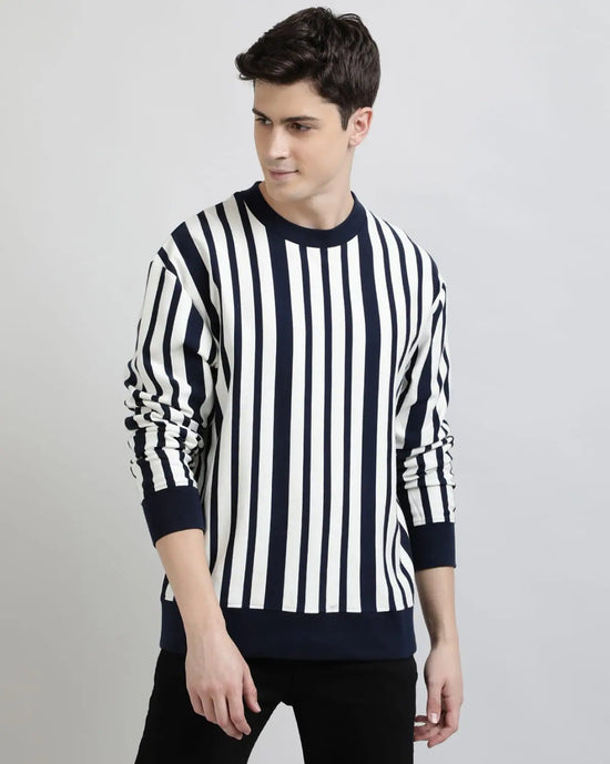 Wildland Wears Striped Mens Sweatshirt