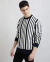 Wildland Wears Striped Mens Sweatshirt