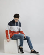 Crystal Color Blocked Mens Sweatshirt