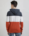 Crystal Color Blocked Mens Sweatshirt