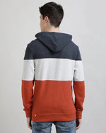 Crystal Color Blocked Mens Sweatshirt