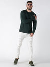 Pixel Beat Solid Mens Sweatshirt