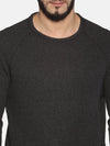 Perfect Fit Solid Mens Sweatshirt