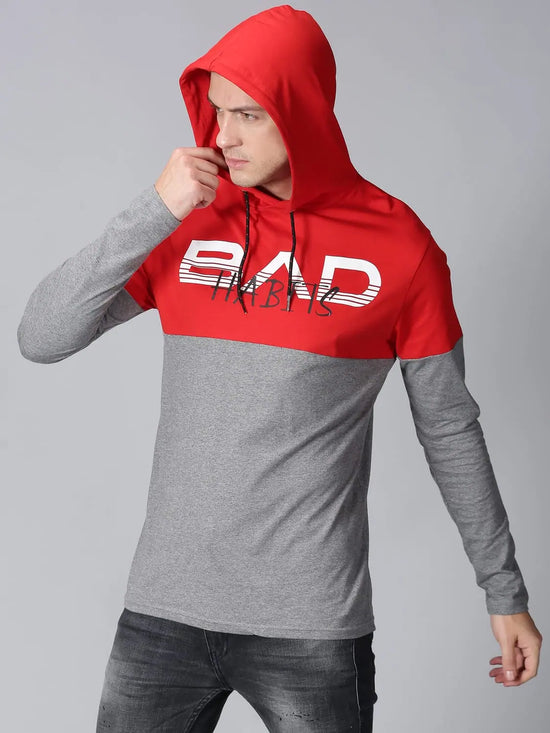 Hyper touch Color Blocked Mens Sweatshirt