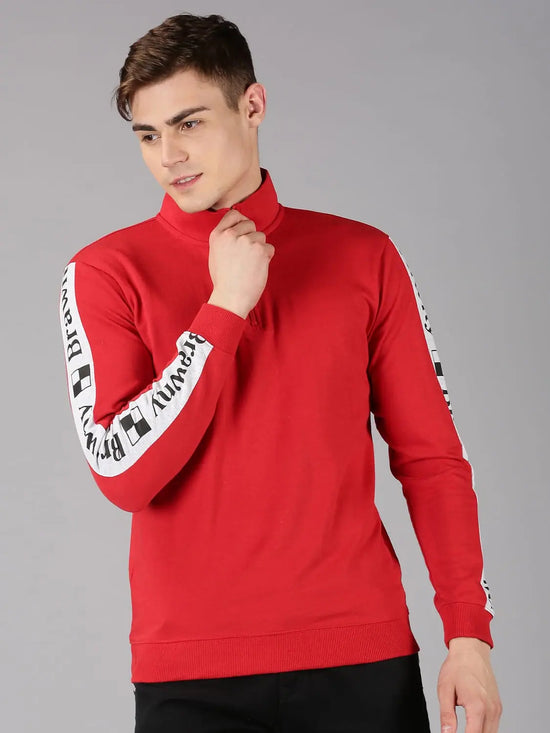 Cotton Boutique Solid Mens Sweatshirt