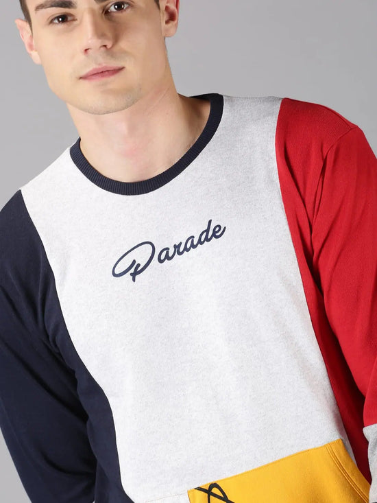 Squad Color Blocked Mens Sweatshirt