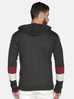 Grab Shack Color Blocked Mens Sweatshirt