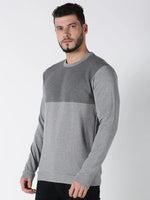 Cloth Vibe Color Blocked Mens Sweatshirt