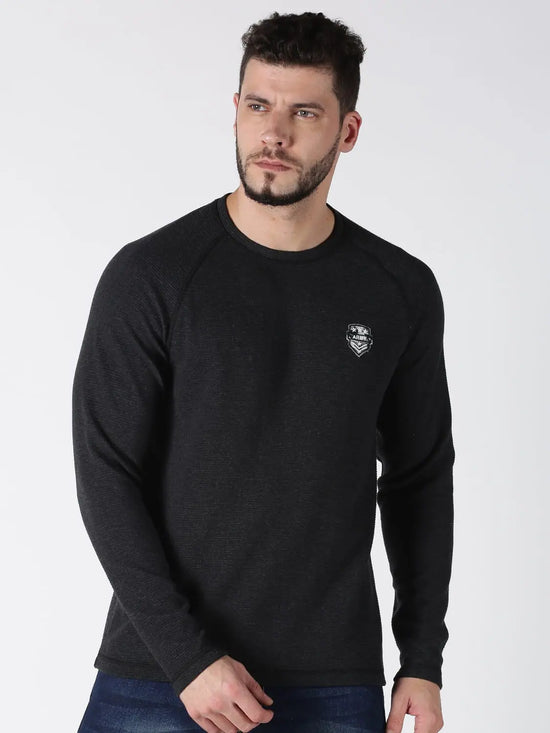 Elysium Solid Mens Sweatshirt