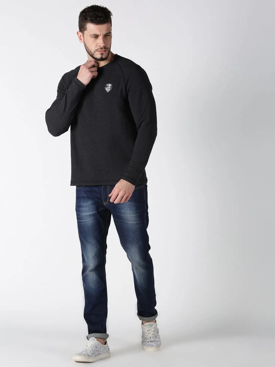 Elysium Solid Mens Sweatshirt