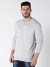 Stud Solid Mens Sweatshirt