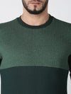 Assorted Color Blocked Mens Sweatshirt