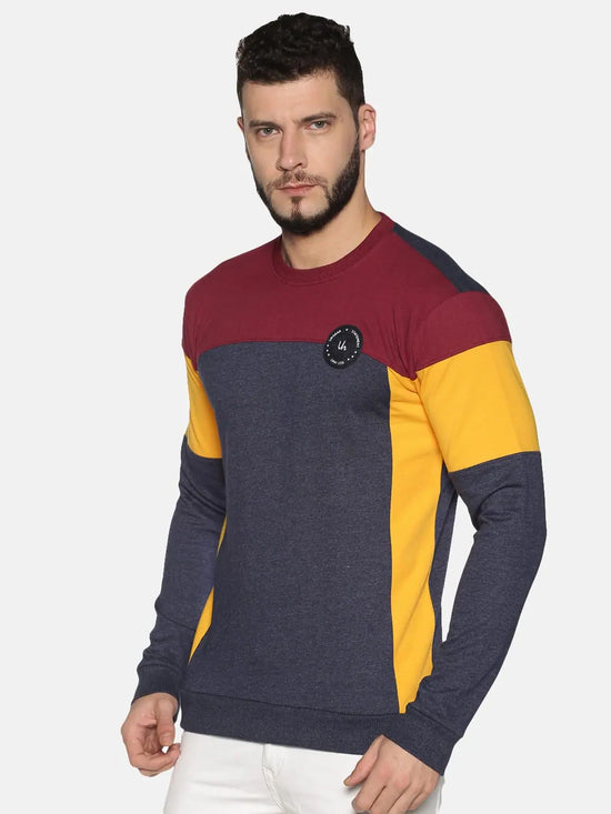 Teed off Color Blocked Mens Sweatshirt