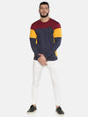 Teed off Color Blocked Mens Sweatshirt